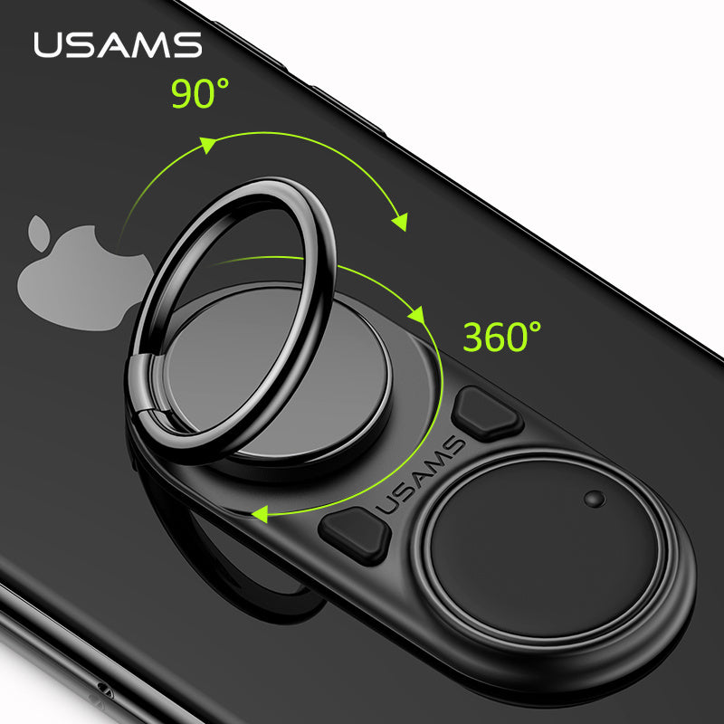 Front view of MagSafe spinner phone grip ring