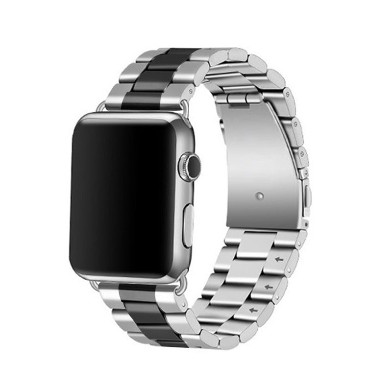 Stainless steel watch band compatible with Apple Watch 38mm 42mm