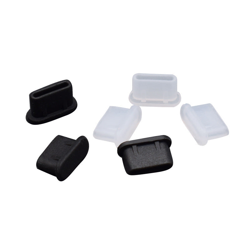 Fully wrapped design charging port cap for USB Type-C