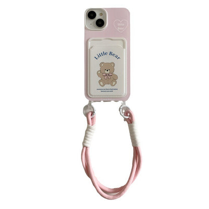Card Holder Lanyard Phone Case Cartoon