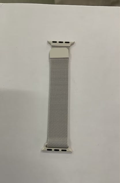 Stainless steel mesh bracelet with Milanese loop metal watch strap for Apple Watch 38/40/42/44mm
