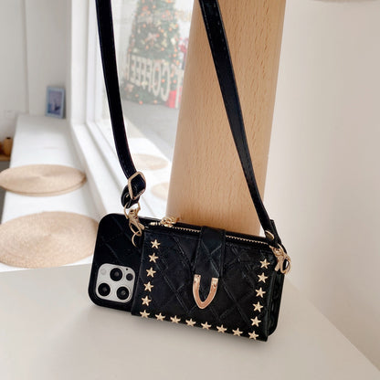 Messenger Card Wallet Phone Case