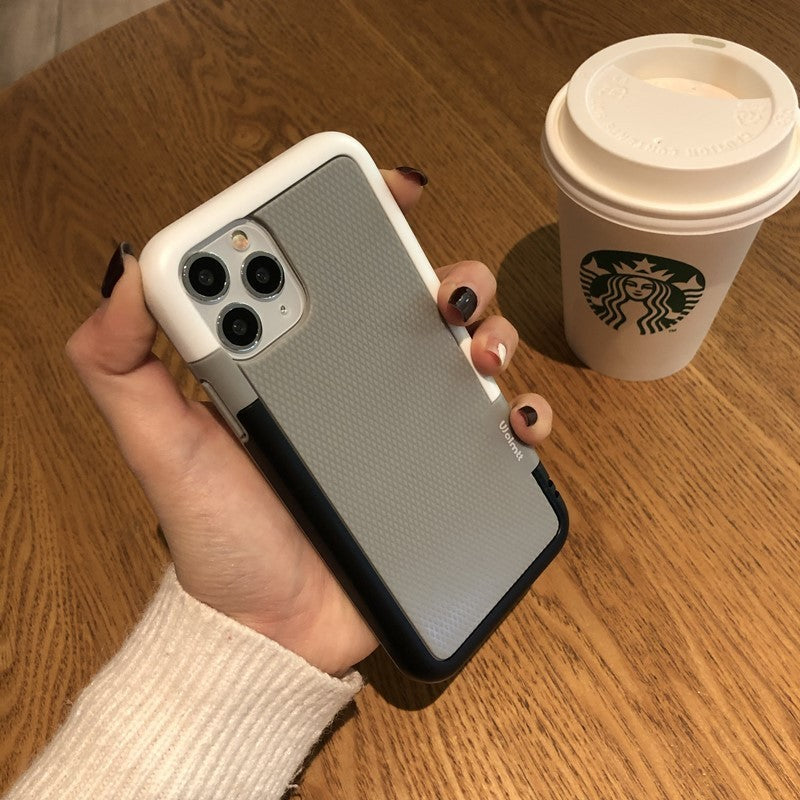 Contrasting color mobile phone case personality trend Apple