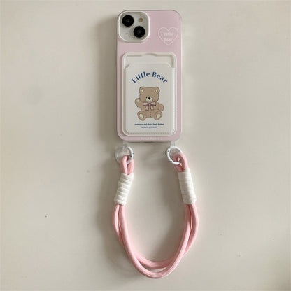 Card Holder Lanyard Phone Case Cartoon