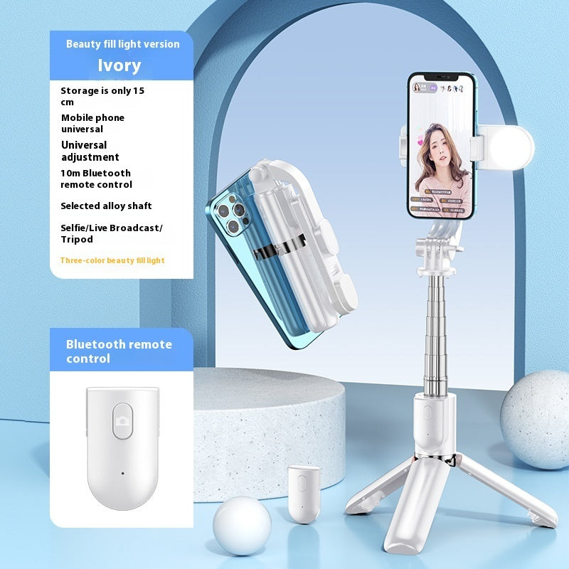 Selfie Stick Camera Bluetooth Floor Tripod