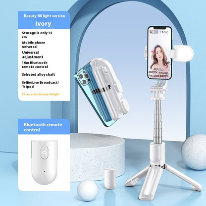 Selfie Stick Camera Bluetooth Floor Tripod