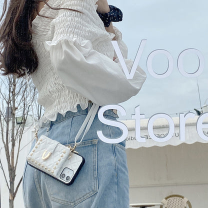 Messenger Card Wallet Phone Case