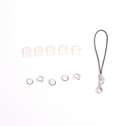 Set of DIY Accessories Phone Headset Hole Dust Plugs