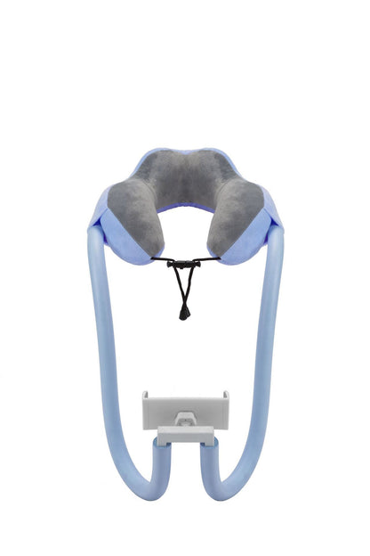 Cervical spine neck pillow mobile phone holder