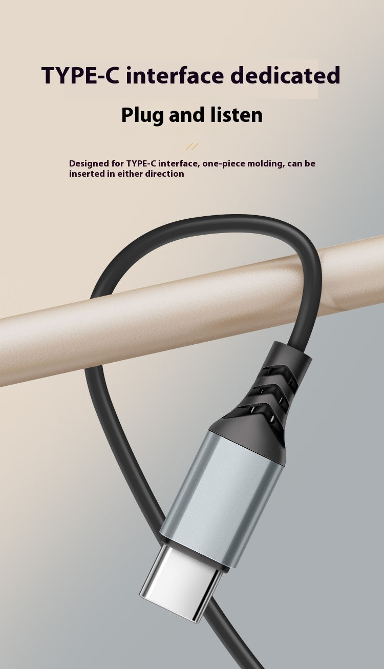 USB C Earphones – Durable Metal Wired In-Ear Design