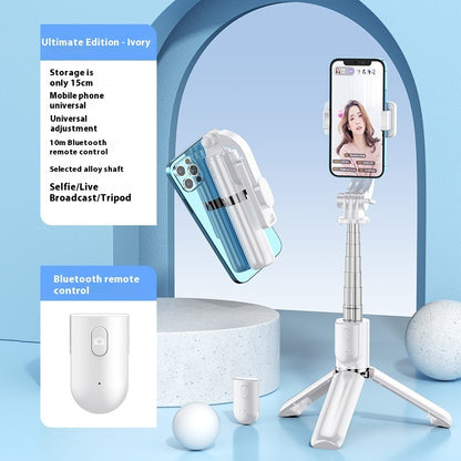 Selfie Stick Camera Bluetooth Floor Tripod