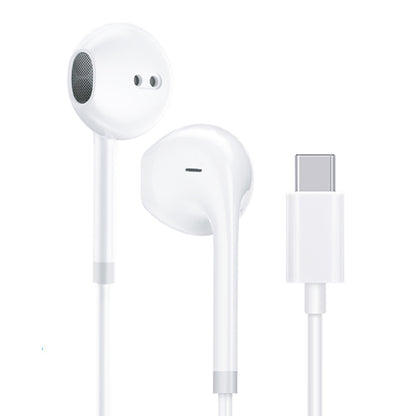 USB Type C Earphones – Wired In-Ear Headset with Mic & Controls