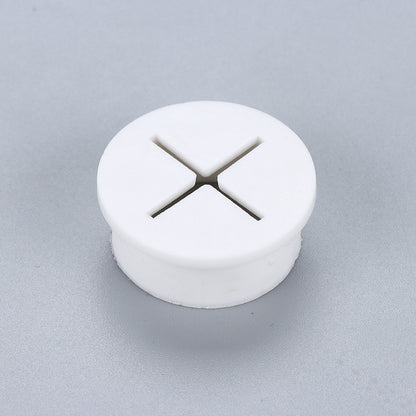 Soft Silicone Wire Hole Cover - Cross Hole Rubber Dust Plug