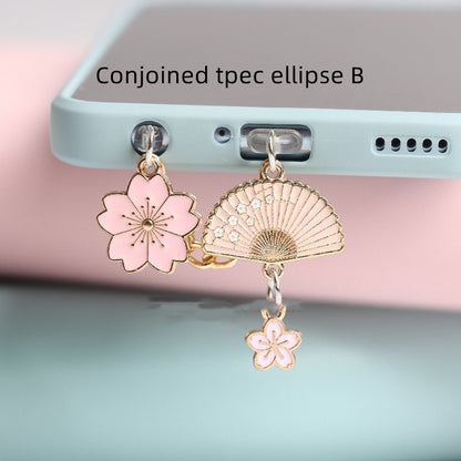 Super cute dust plug charm for iPhone Type C