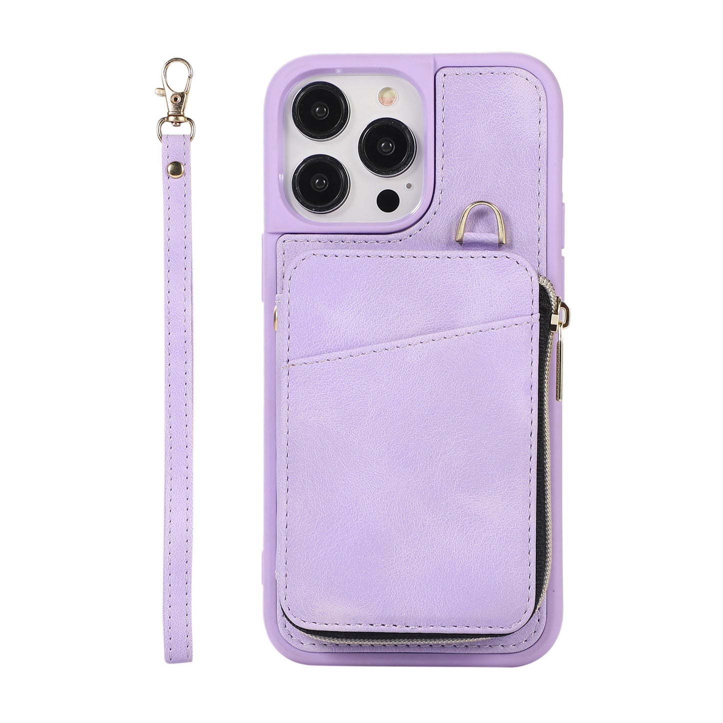 Creative Wallet Phone Case Leather Case Card