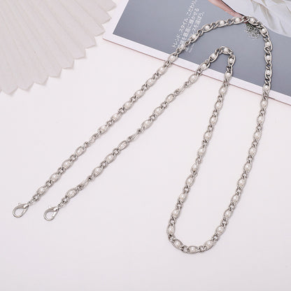 New Pearl Chain Diy Phone Case Ornament Bag Shoulder Strap Crossbody