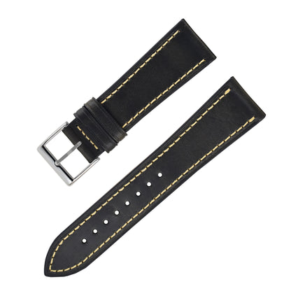 Soft Premium Leather Watch Strap – Sleek, Classy Design (20mm / 22mm / 24mm)