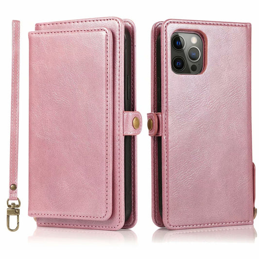 Leather Wallet Folding Phone Case