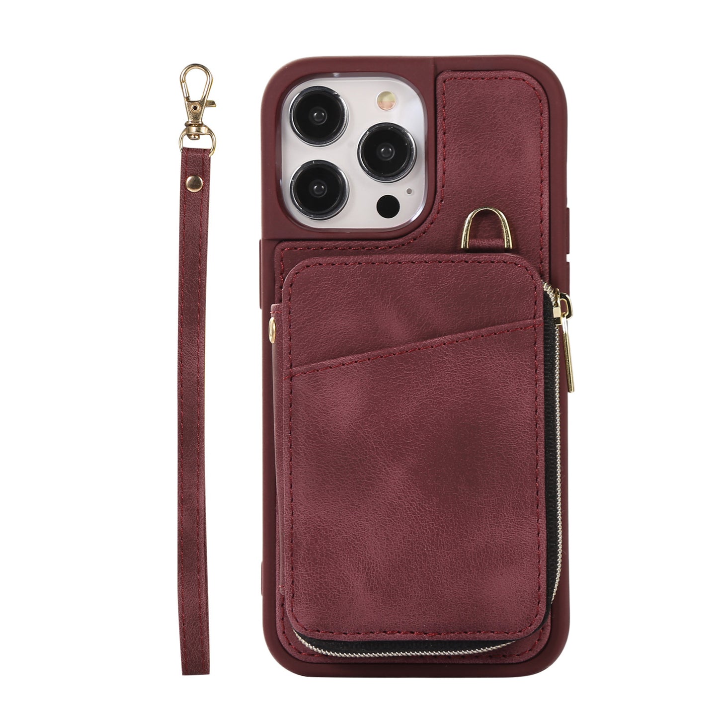 Creative Wallet Phone Case Leather Case Card