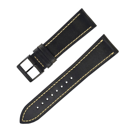 Soft Premium Leather Watch Strap – Sleek, Classy Design (20mm / 22mm / 24mm)