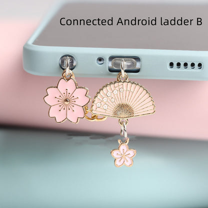 Super cute dust plug charm for iPhone Type C