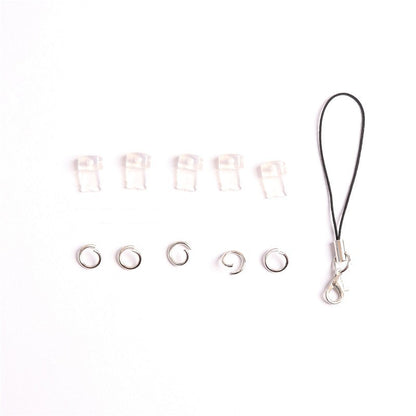 Set of DIY Accessories Phone Headset Hole Dust Plugs