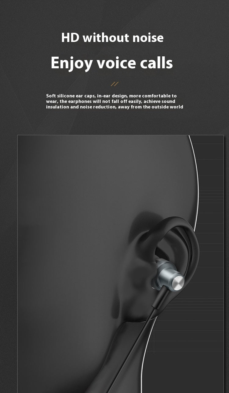 USB-C earphones with built-in mic for gaming and calls