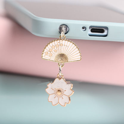 Hand-crafted decorative dust plug for iPhone and Type-C devices