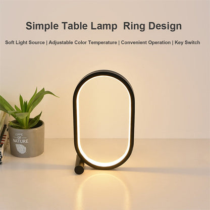 Stylish pink acrylic desk lamp for study table, bedside, or reading