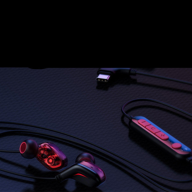 Type-C earphones with immersive 3D sound and dual modes
