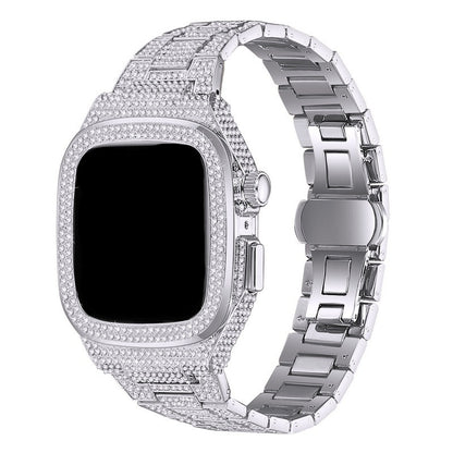 Smartwatch diamond metal strap compatible with Ultra 2 watch bands