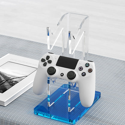 Universal two-tier controller holder for gaming consoles